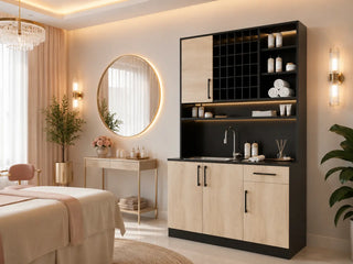 mueble con lavamanos