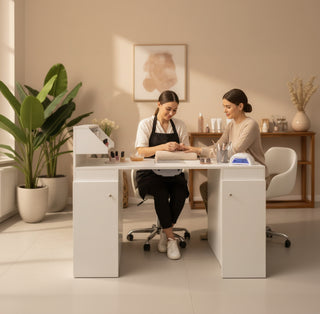 Mesa de Manicura con aspirador Angela 