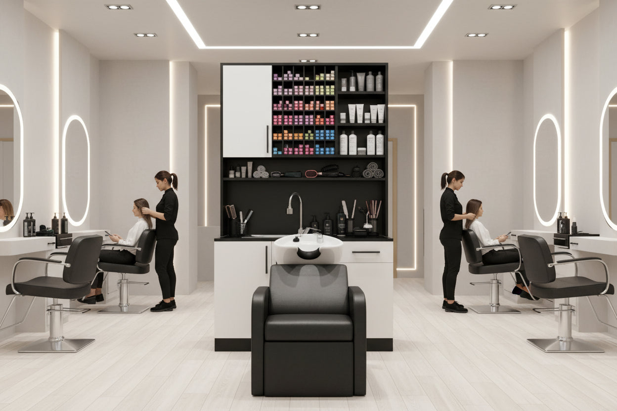 Mueble tecnico con lavamanos Clar LC