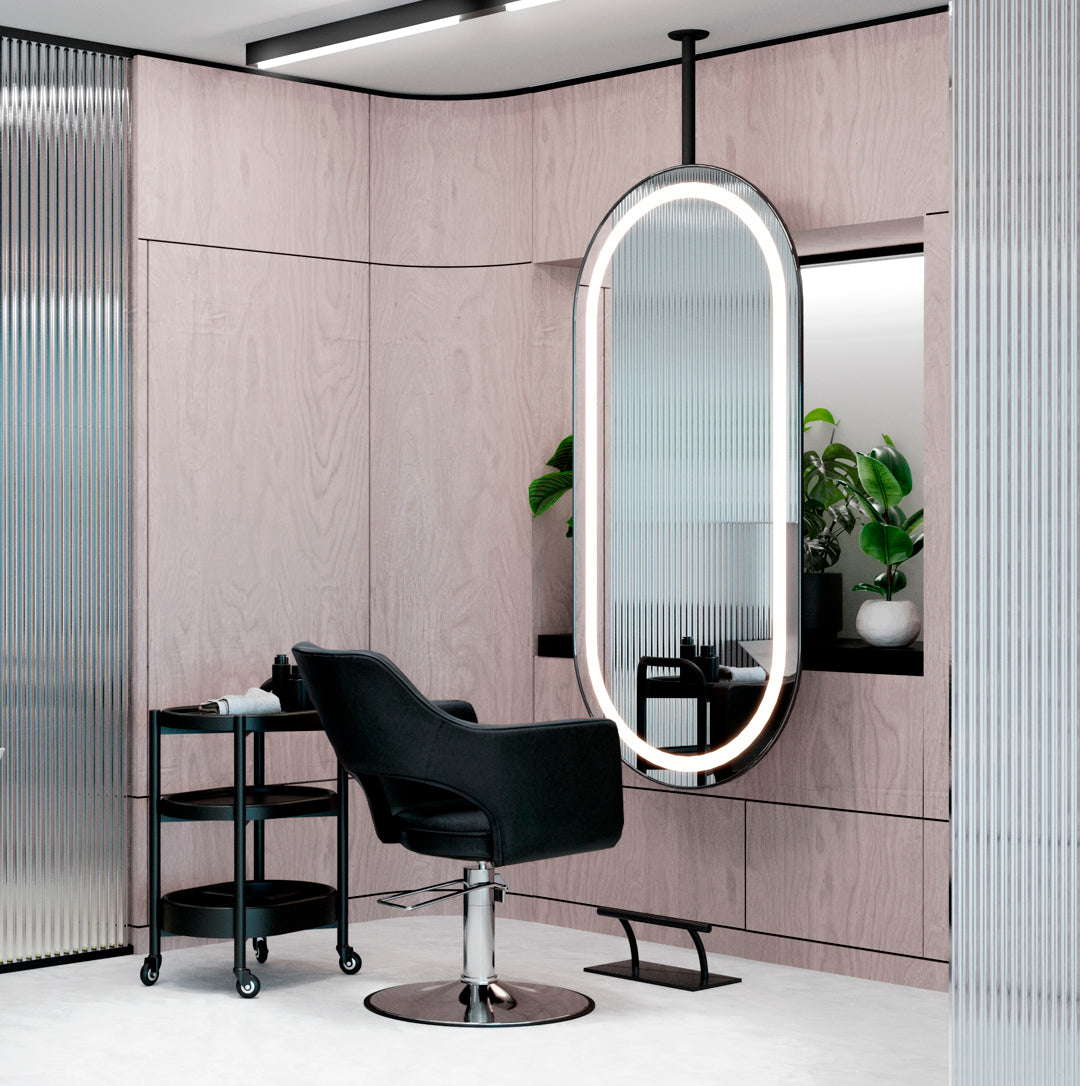 Tocador Peluqueria con Led LOOP Mirplay