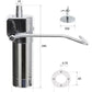 Base con bomba redonda negra GB09