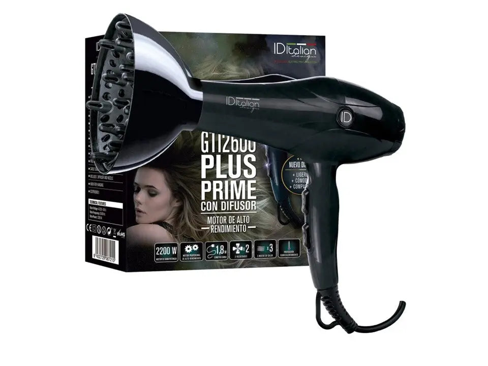 Secador GTI 2600 Plus Prime con difusor - Grupo Belleza
