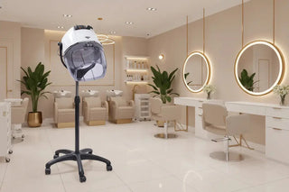 Secador de casco de pie 2V Negro Italor Grupo Belleza