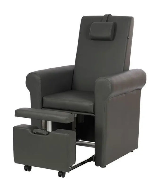 Sillón Pedicura Reclinable PIRA Gris