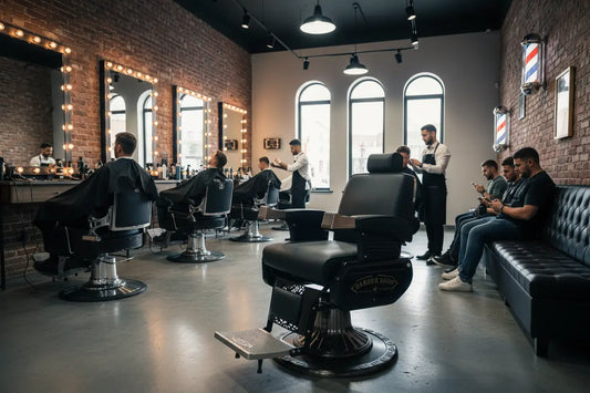 Sillón de barbero Royal Grupo Belleza