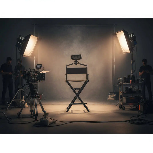 Silla de maquillaje plegable