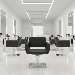 Silla de peluqueria de diseño, para un salón vanguardista