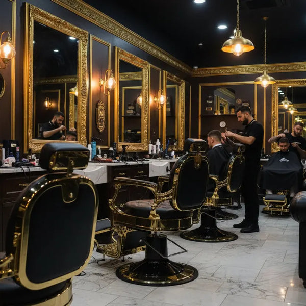 Sessel Friseur GOLD Original