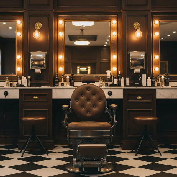 Friseursessel Tokio quadratisch