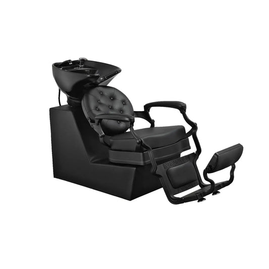 Sillon Lavacabezas vintage RANCH BLACK (Pica Negra) - Weelko