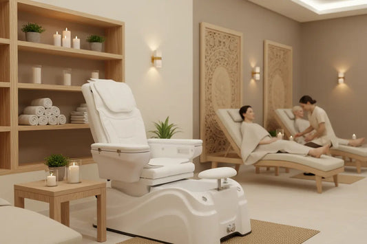 Silla Pedicura SPA con masaje – 4122B - Grupo Belleza