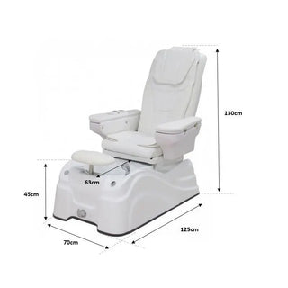 Silla Pedicura SPA con masaje – 4122B - Grupo Belleza