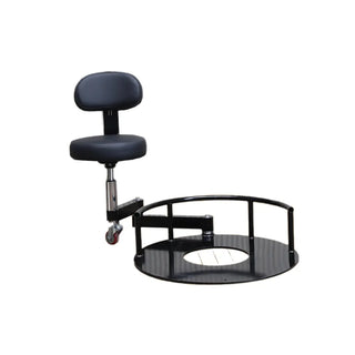 Taburete para sillón barbero TWIST - Grupo Belleza