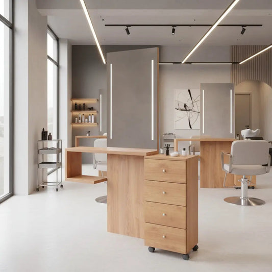 Espejo tocador peluquería Lucca Grupo Belleza