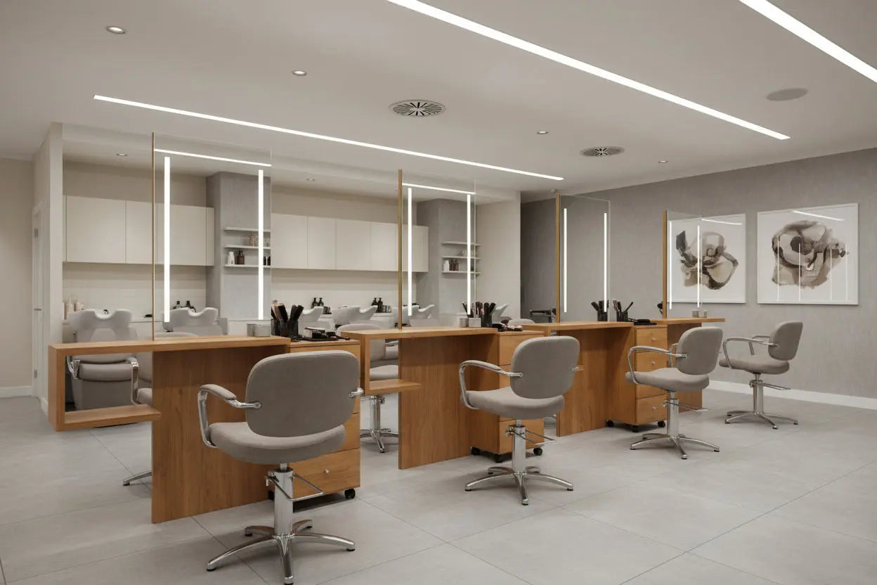 Espejo tocador peluquería Lucca Grupo Belleza