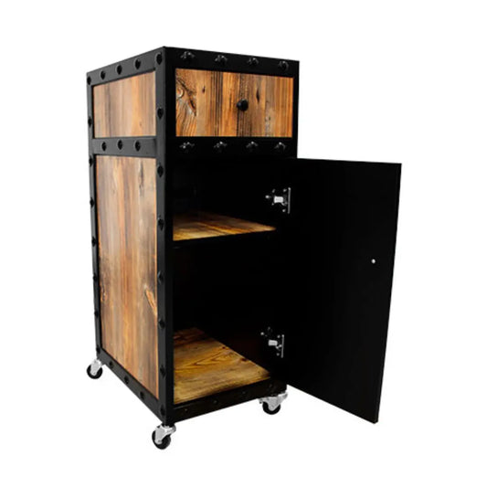 Carro Barberia Madera Vintage Gath