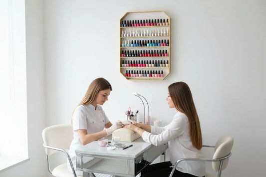 Expositor esmaltes Nailed Grupo Belleza