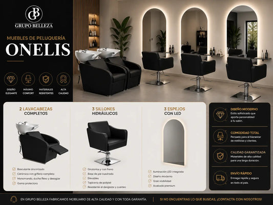 diseño de peluqueria onelis