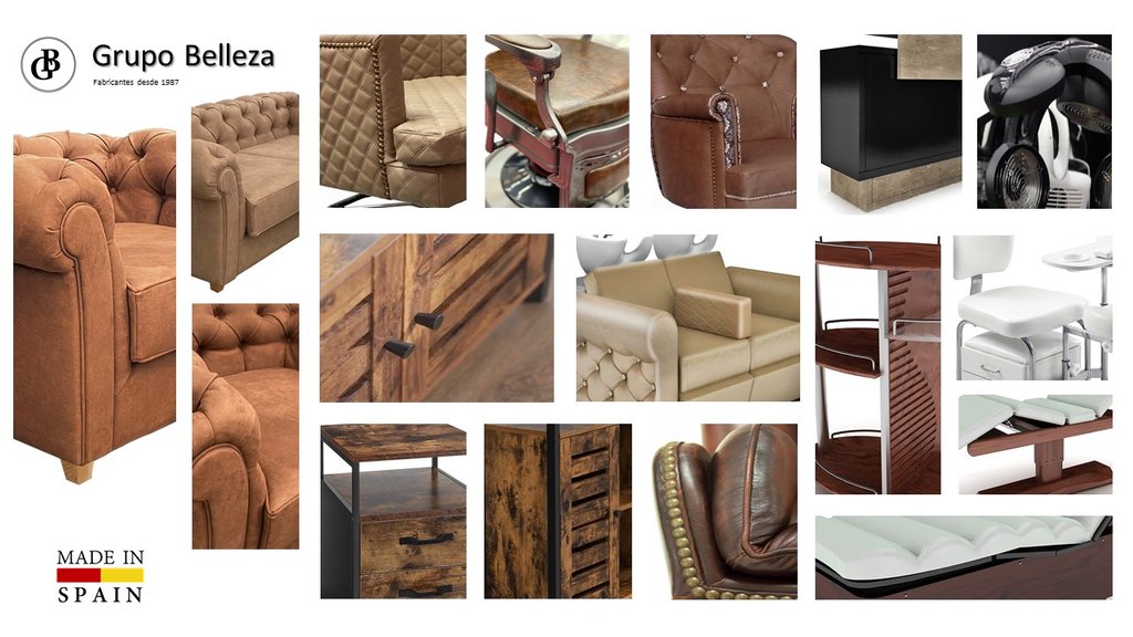 Muebles de Barbería Conjunto Royal Lyon 3