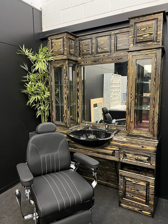 Muebles de Barbería Conjunto Jasper Gold