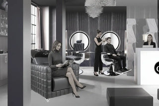 Muebles de Barberia conjunto Retro Paris