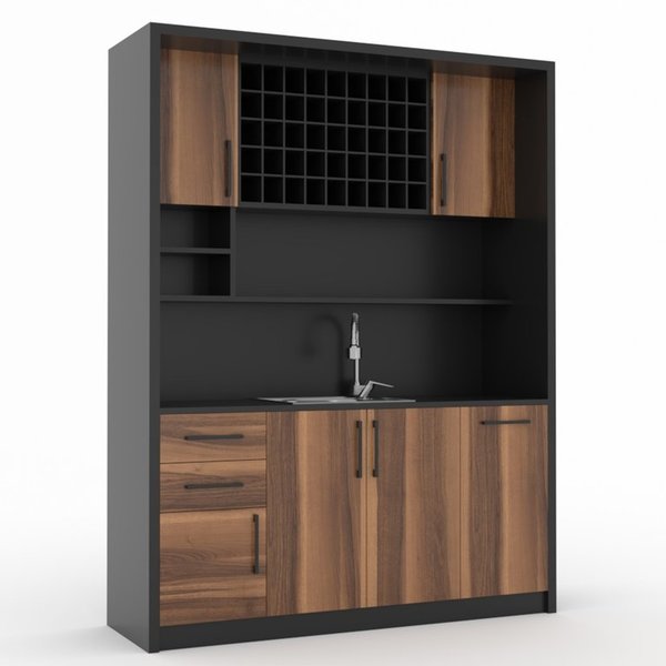 Mueble tecnico con lavamanos Pur