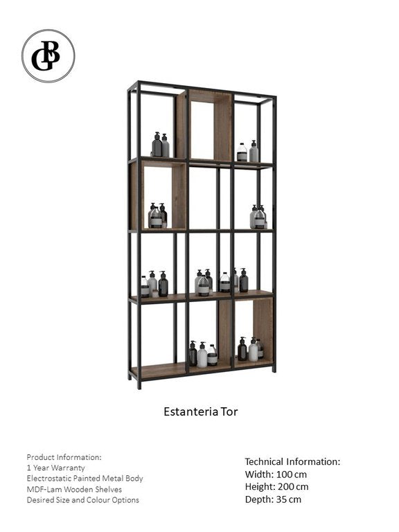 Estanteria Industrial 4 estantes Tor