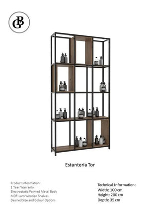 Estanteria Industrial 4 estantes Tor