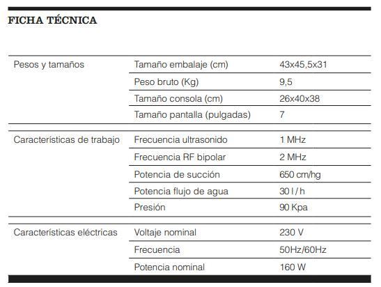 Equipo de Belleza digital con 6 funciones - WKB005