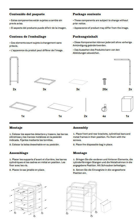 Carrito Estetica MOBILE – 1031