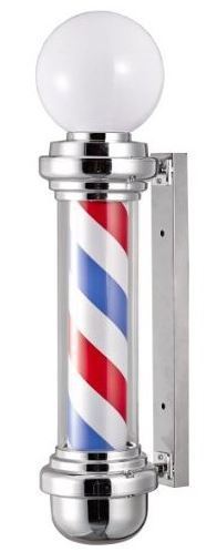 Poste Barbero con esfera luminosa Misk 73x30