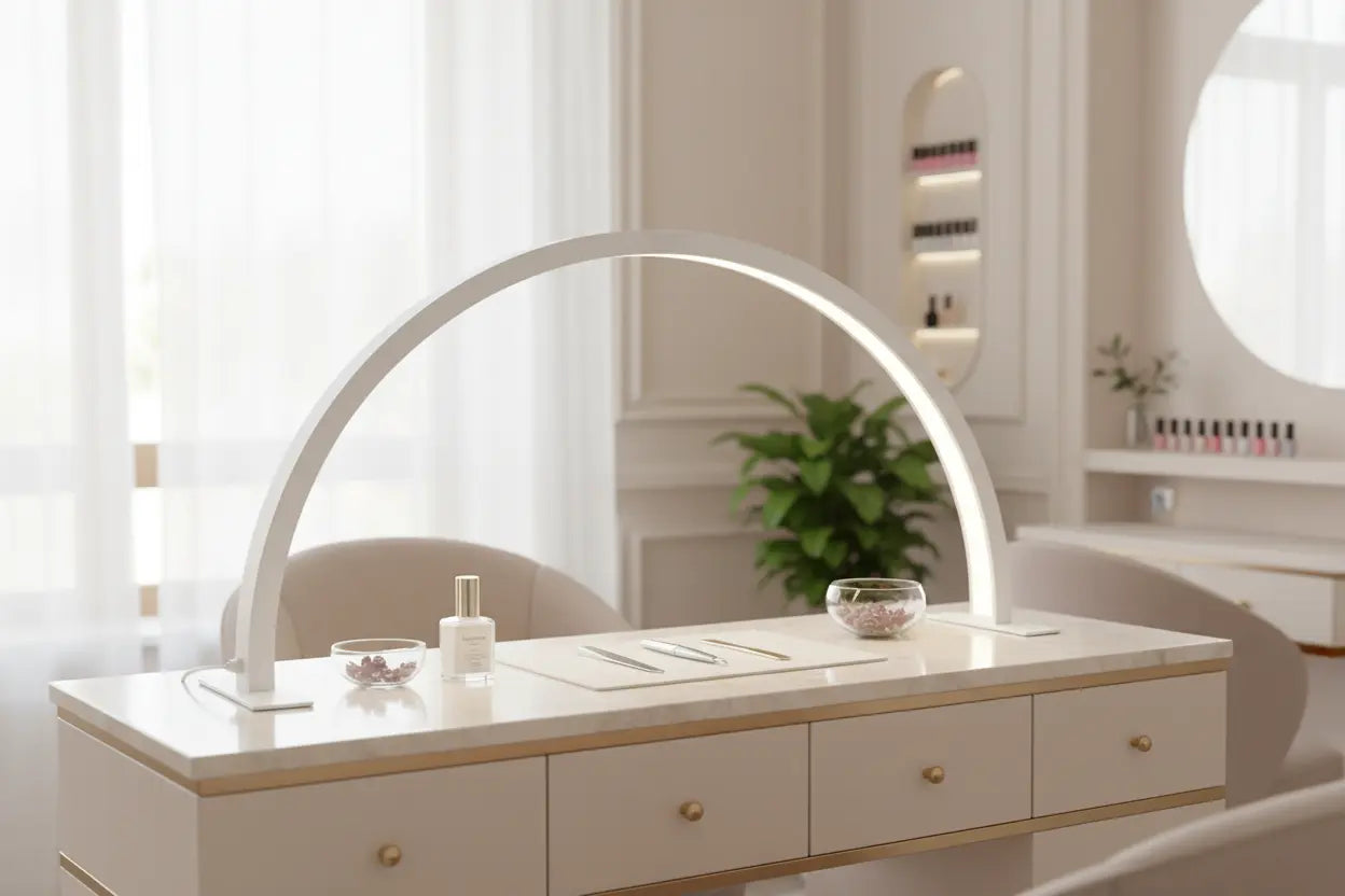 lámpara led de manicura