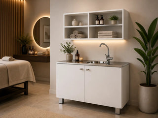 mueble con lavamanos