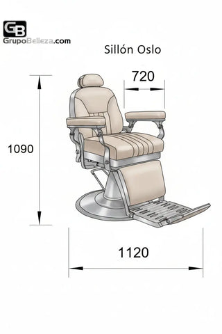 Muebles de Peluquería Conjunto Barbero Dual