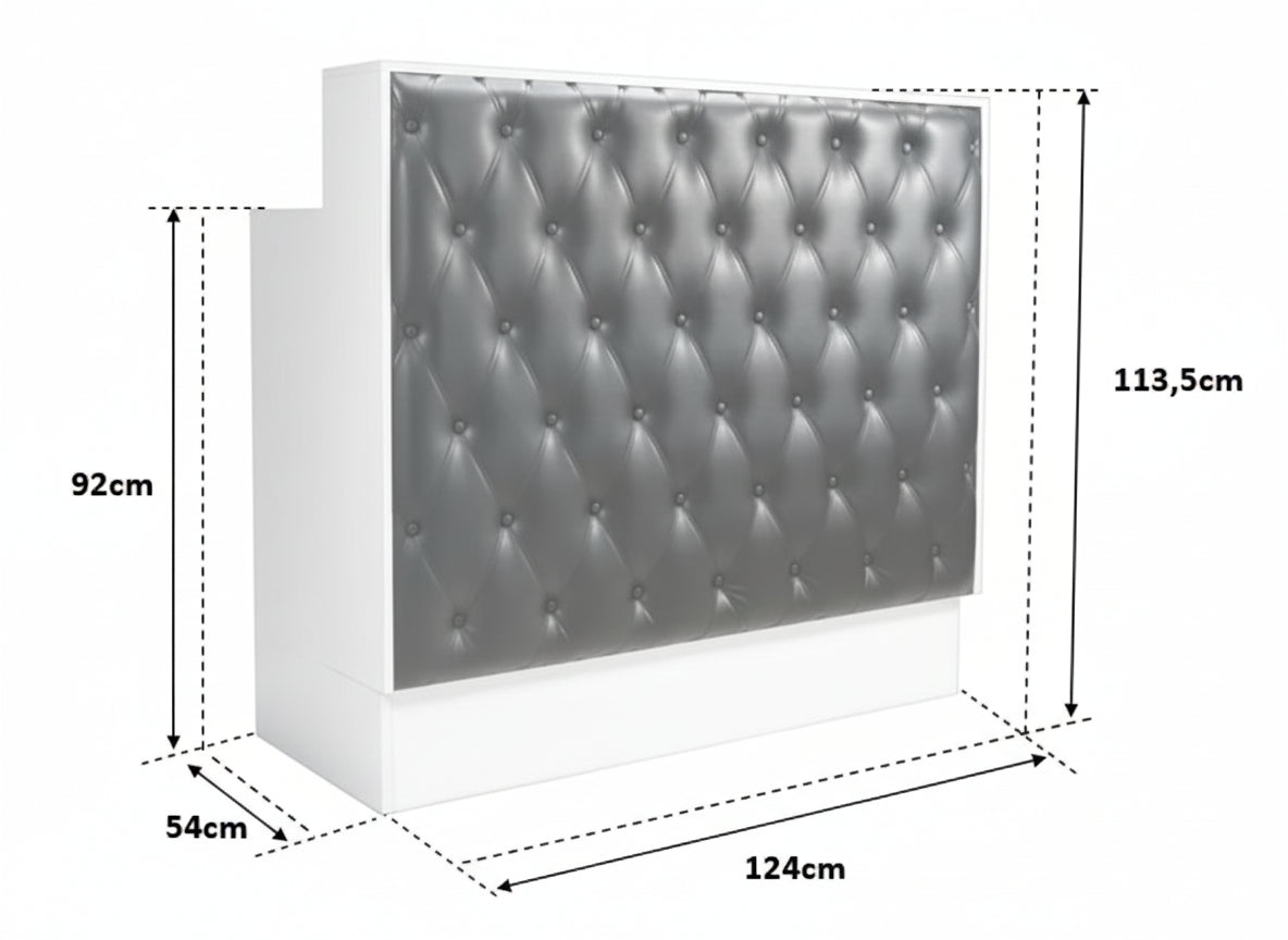 Recepción Vintage Negra