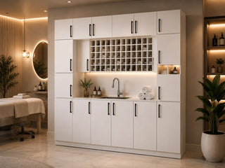 mueble con lavamanos de Grupo Belleza