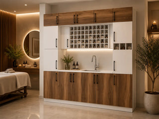 mueble con lavamanos de Grupo Belleza