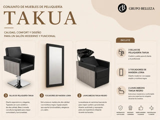muebles de madera para peluqueria