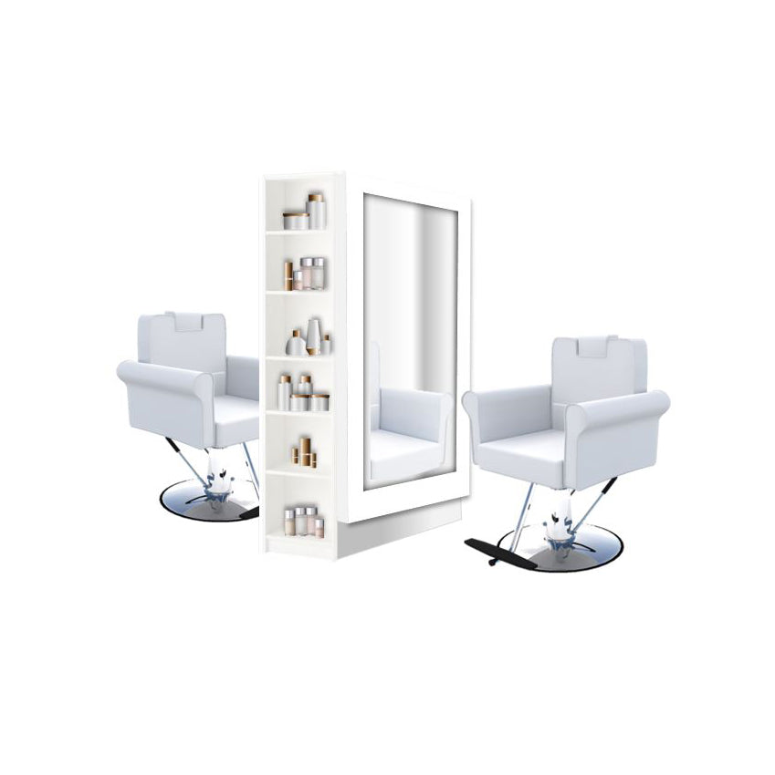 Coiffeuse double blanche Oslo